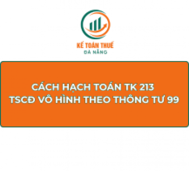Cách hạch toán TK 213 - TSCĐ vô hình theo Thông tư 99