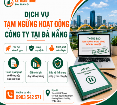 Tạm ngưng hoạt động công ty