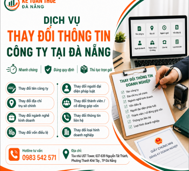 Thay đổi công ty
