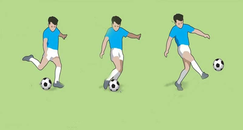 Kỹ thuật bóng đá sẽ giúp người chơi thêm phần tự tin khi tranh chấp bóng.
