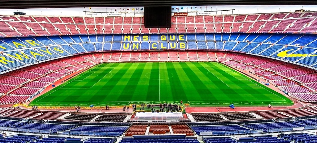 Sân vận động Camp Nou là sân nhà của CLB Barcelona